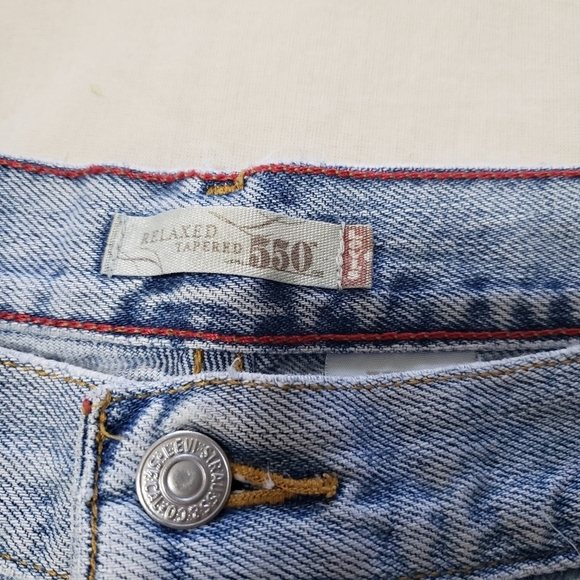 Vintage Levi's 505 Light Blue Denim Jeans 14L - Picture 3 of 10